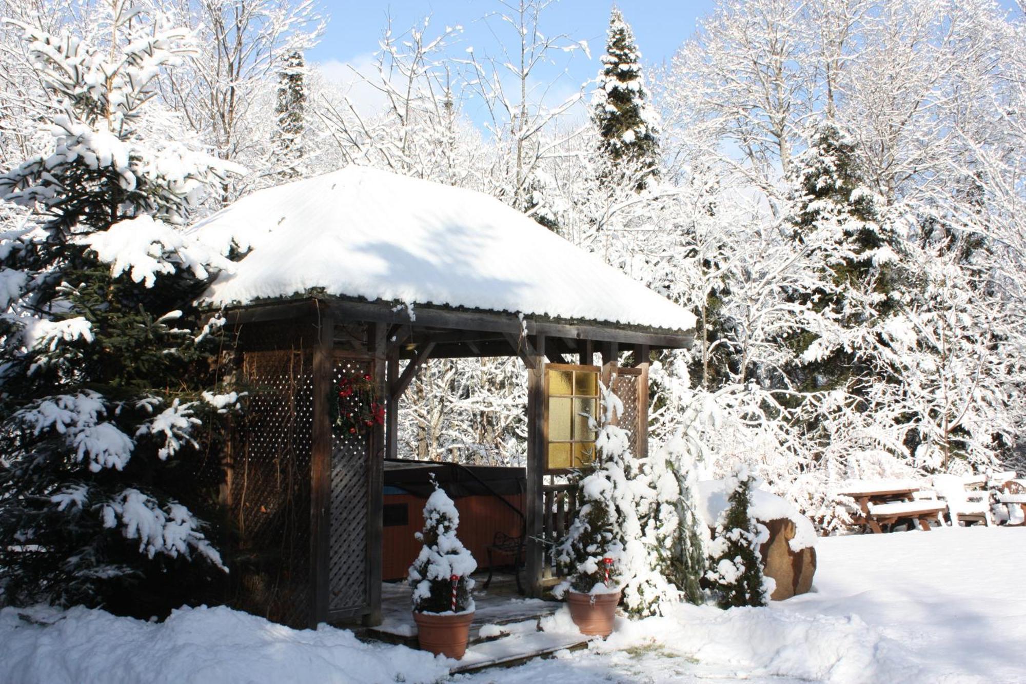 Chalets et Studios Le Vent Du Nord Lac-Superieur Buitenkant foto