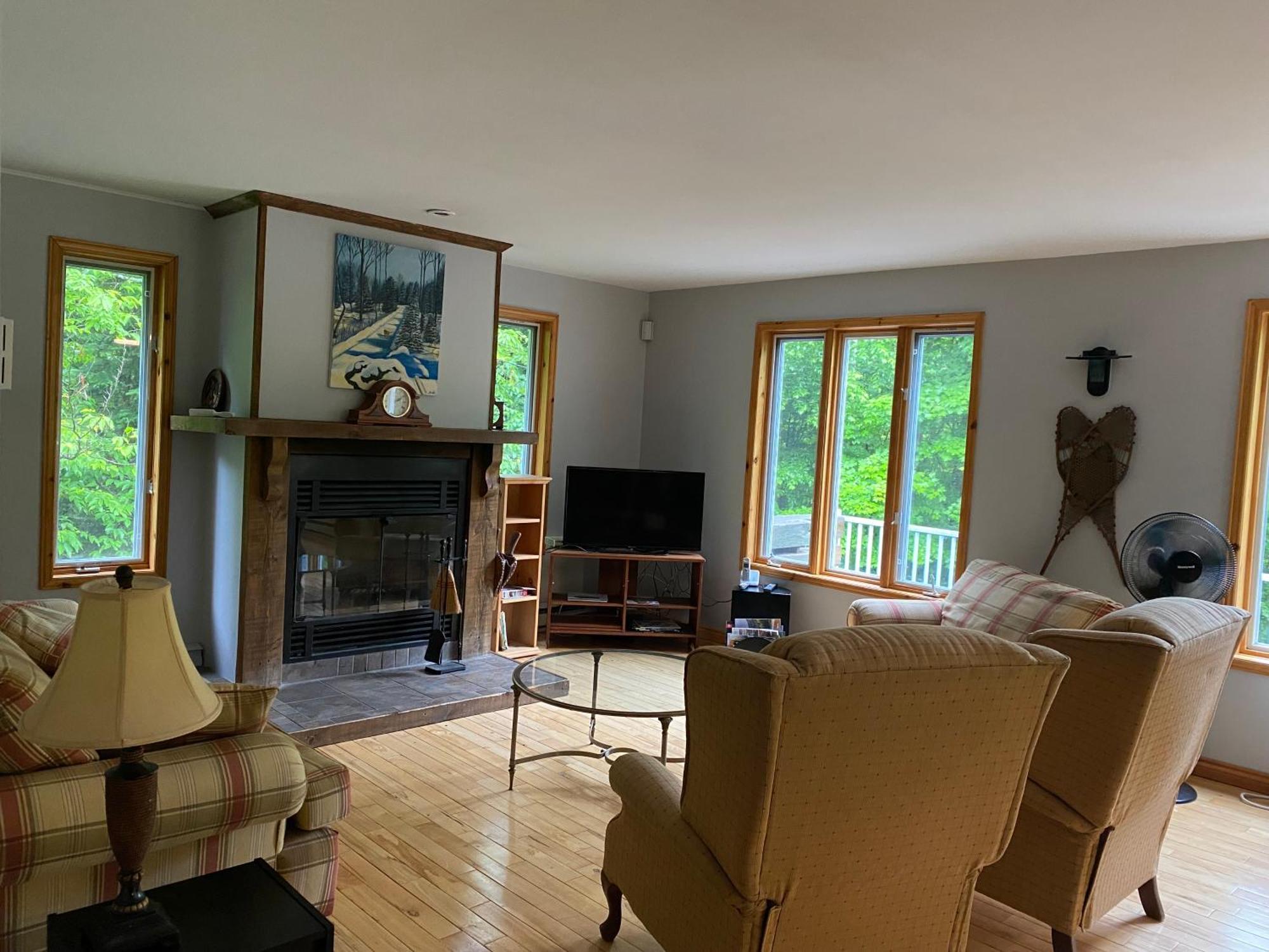 Chalets et Studios Le Vent Du Nord Lac-Superieur Kamer foto